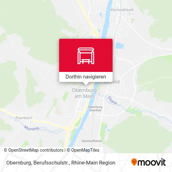 Obernburg, Berufsschulstr. Karte