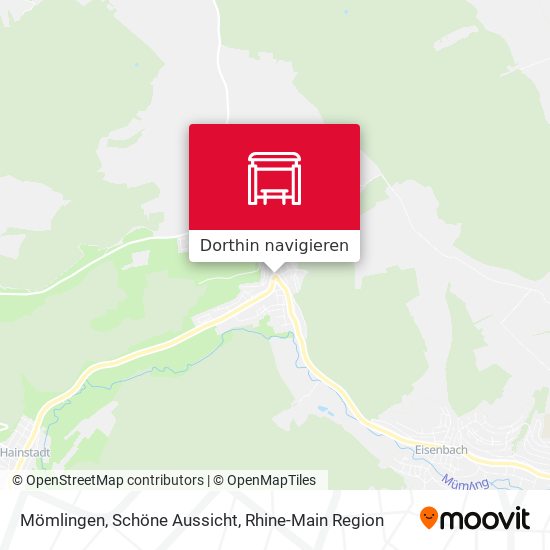 Mömlingen, Schöne Aussicht Karte