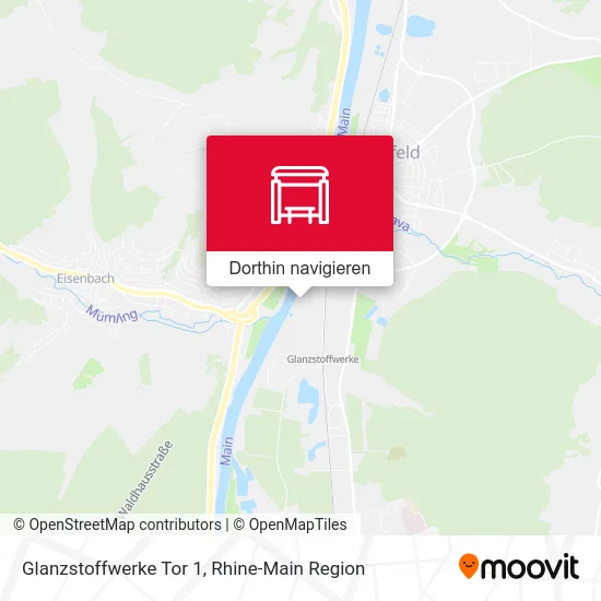 Glanzstoffwerke Tor 1 Karte