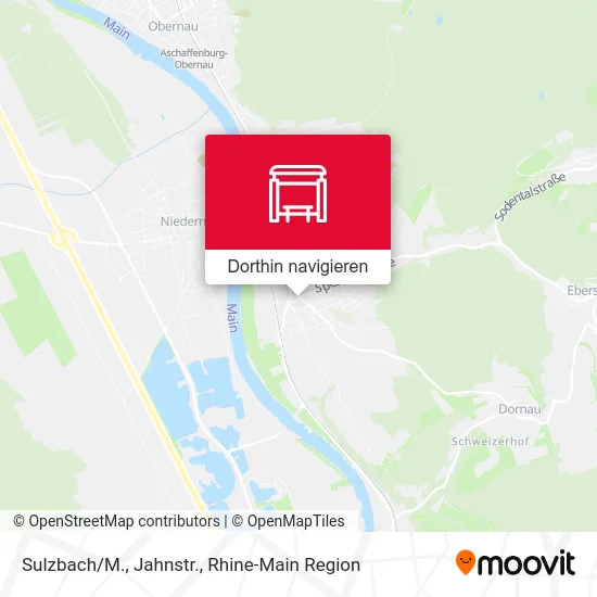 Sulzbach/M., Jahnstr. Karte