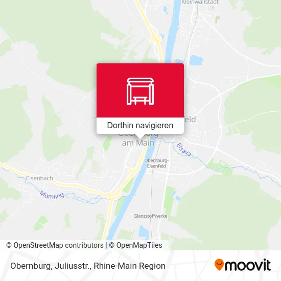 Obernburg, Juliusstr. Karte