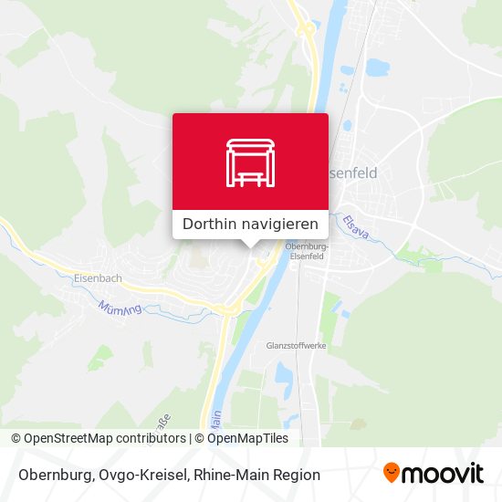 Obernburg, Ovgo-Kreisel Karte