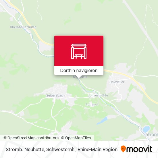 Stromb. Neuhütte, Schwesternh. Karte