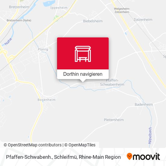 Pfaffen-Schwabenh., Schleifmü Karte