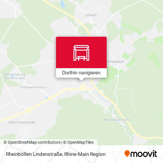 Rheinböllen Lindenstraße Karte