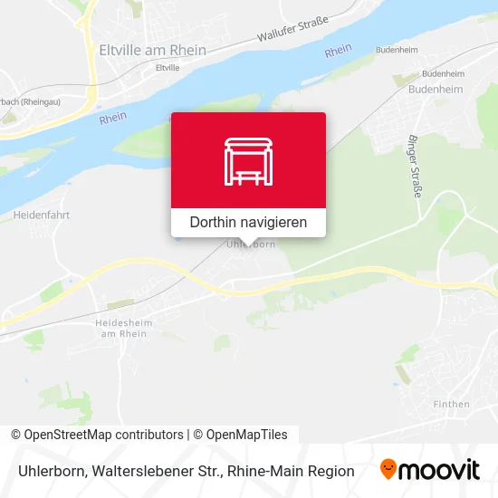 Uhlerborn, Walterslebener Str. Karte