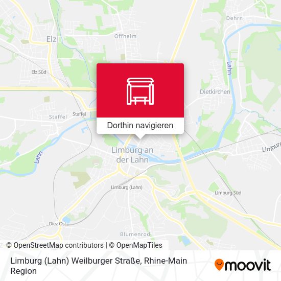 Limburg (Lahn) Weilburger Straße Karte