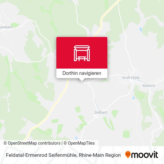Feldatal-Ermenrod Seifenmühle Karte