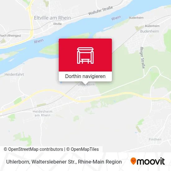 Uhlerborn, Walterslebener Str. Karte