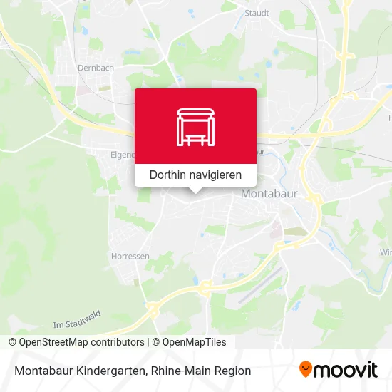 Montabaur Kindergarten Karte
