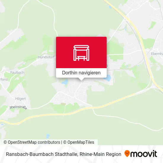 Ransbach-Baumbach Stadthalle Karte