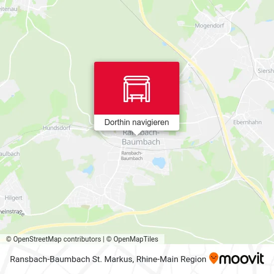 Ransbach-Baumbach St. Markus Karte
