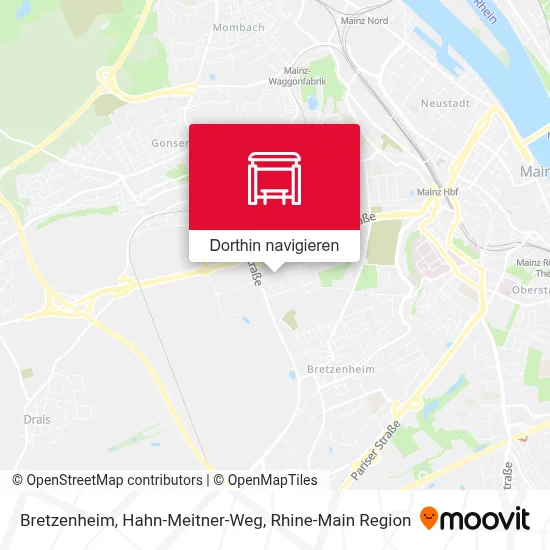 Bretzenheim, Hahn-Meitner-Weg Karte