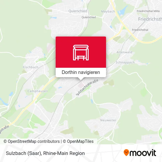 Sulzbach (Saar) Karte