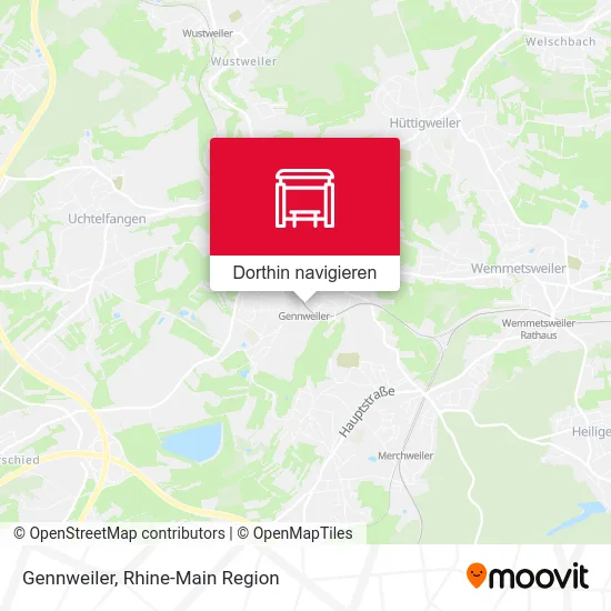 Gennweiler Karte