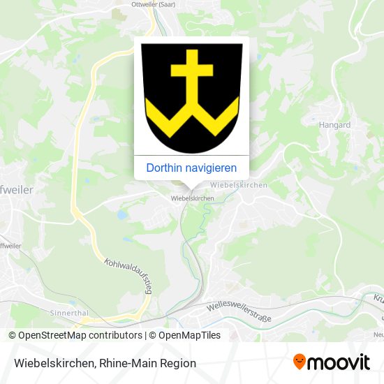 Wiebelskirchen Karte