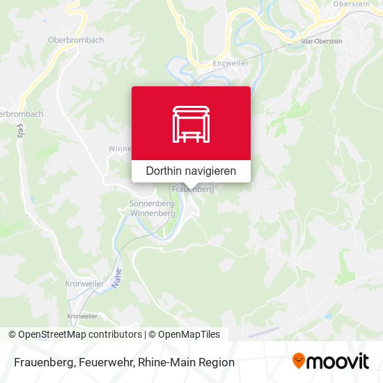 Frauenberg, Feuerwehr Karte