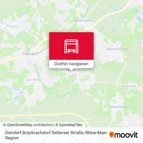 Dierdorf Brückrachdorf Selterser Straße Karte