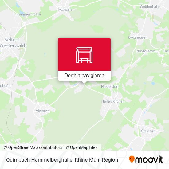 Quirnbach Hammelberghalle Karte