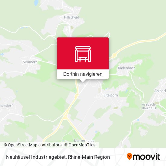 Neuhäusel Industriegebiet Karte
