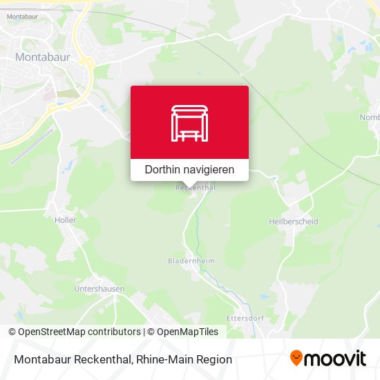 Montabaur Reckenthal Karte