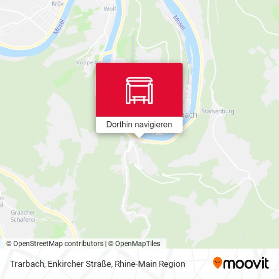 Trarbach, Enkircher Straße Karte