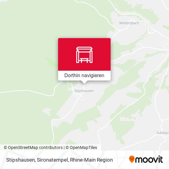 Stipshausen, Sironatempel Karte