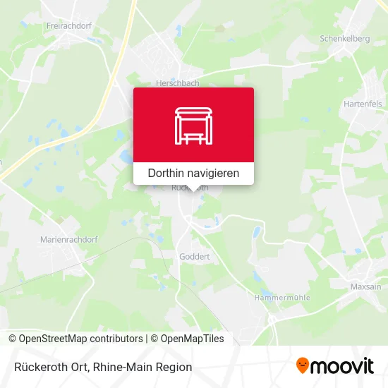 Rückeroth Ort Karte