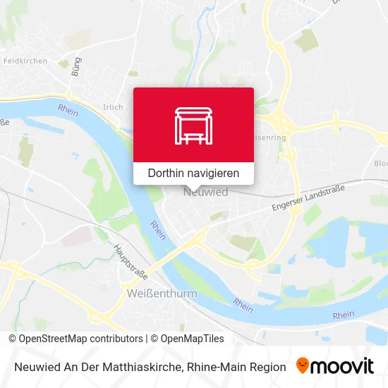 Neuwied An Der Matthiaskirche Karte