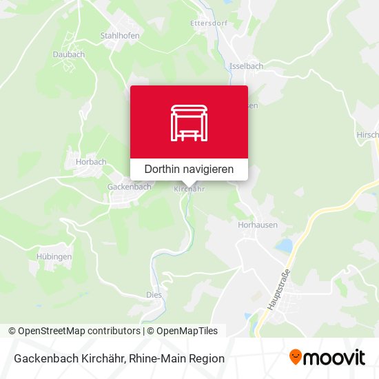 Gackenbach Kirchähr Karte