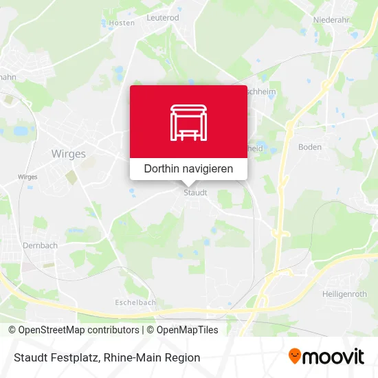 Staudt Festplatz Karte