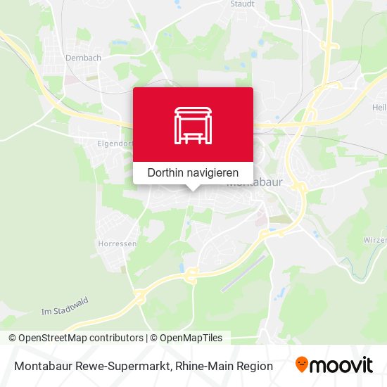 Montabaur Rewe-Supermarkt Karte