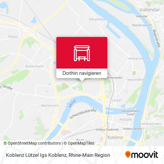 Koblenz Lützel Igs Koblenz Karte