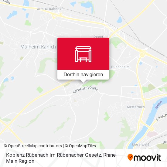 Koblenz Rübenach Im Rübenacher Gesetz Karte