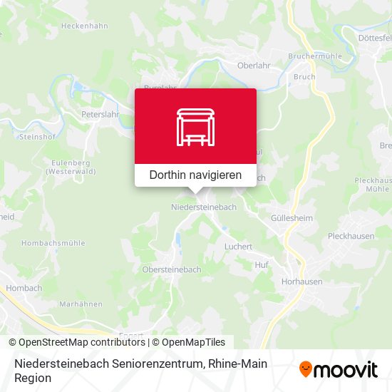 Niedersteinebach Seniorenzentrum Karte