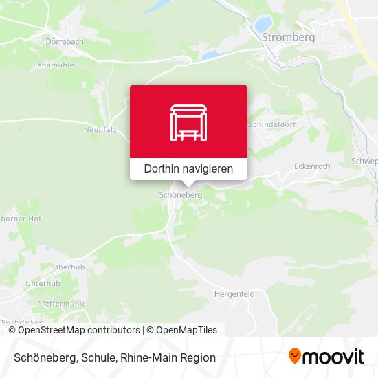 Schöneberg, Schule Karte