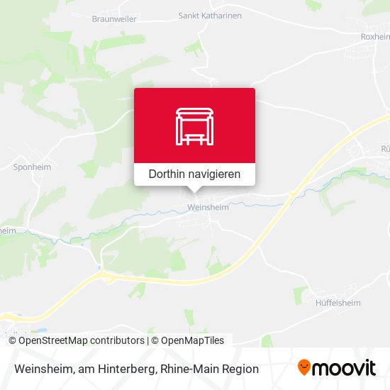 Weinsheim, am Hinterberg Karte