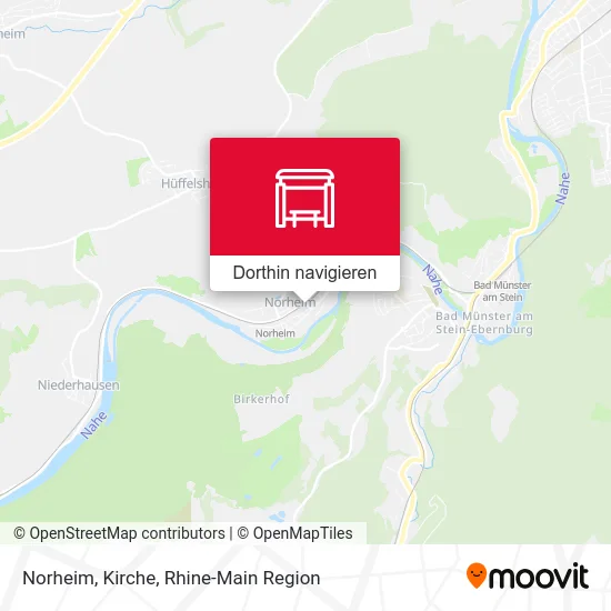 Norheim, Kirche Karte