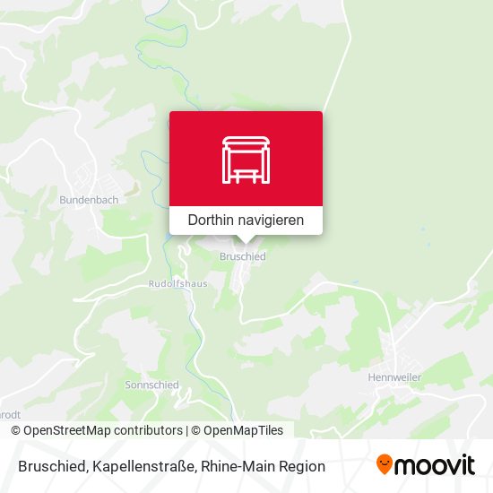 Bruschied, Kapellenstraße Karte