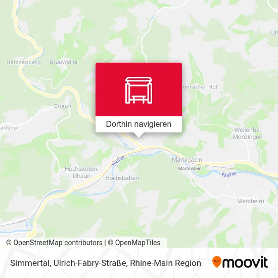 Simmertal, Ulrich-Fabry-Straße Karte