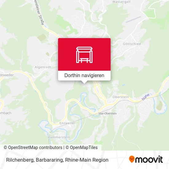 Rilchenberg, Barbararing Karte