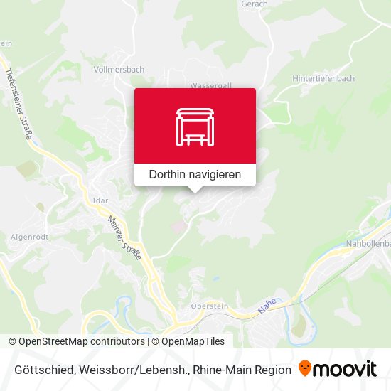 Göttschied, Weissborr/Lebensh. Karte