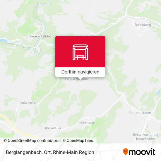 Berglangenbach, Ort Karte