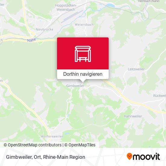 Gimbweiler, Ort Karte
