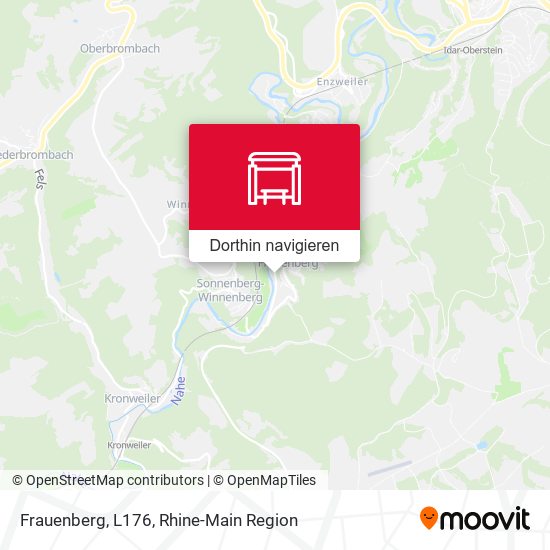 Frauenberg, L176 Karte