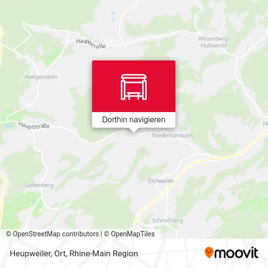 Heupweiler, Ort Karte