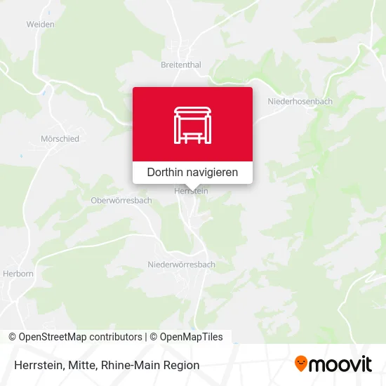 Herrstein, Mitte Karte