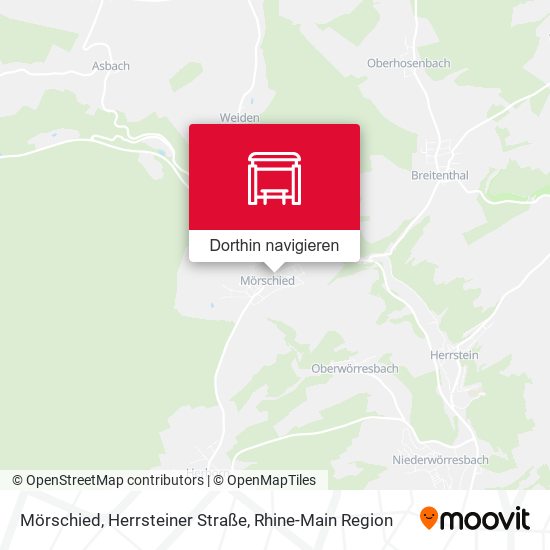 Mörschied, Herrsteiner Straße Karte
