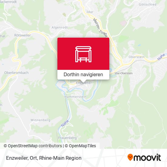 Enzweiler, Ort Karte