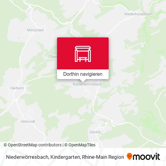 Niederwörresbach, Kindergarten Karte